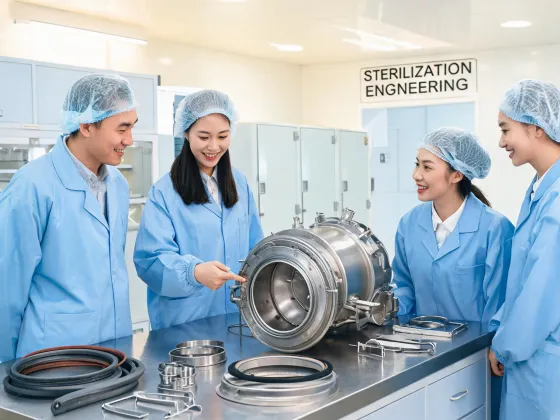 Sterilization engineering team portrait