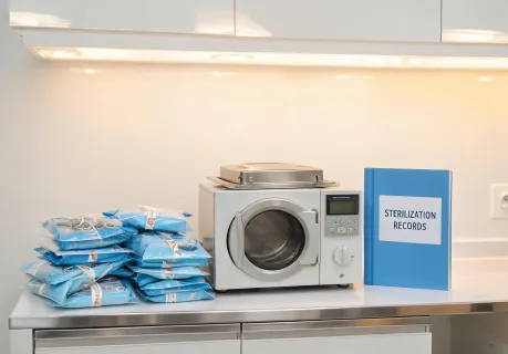 Dental clinic sterilization bench